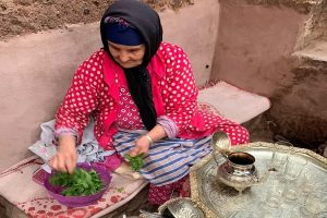 Moroccan National Drink Moroccan mint tea