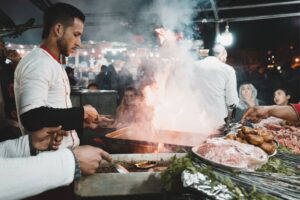 Food in Jemaa el-Fnaa