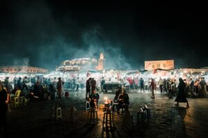 Marrakech Medina After Dark