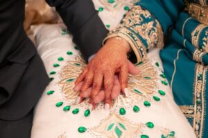 Moroccan Bride and Groom