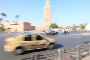Taxis in Marrakech